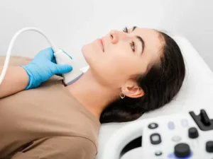 نحوه انجام سونوگرافی تیروئید